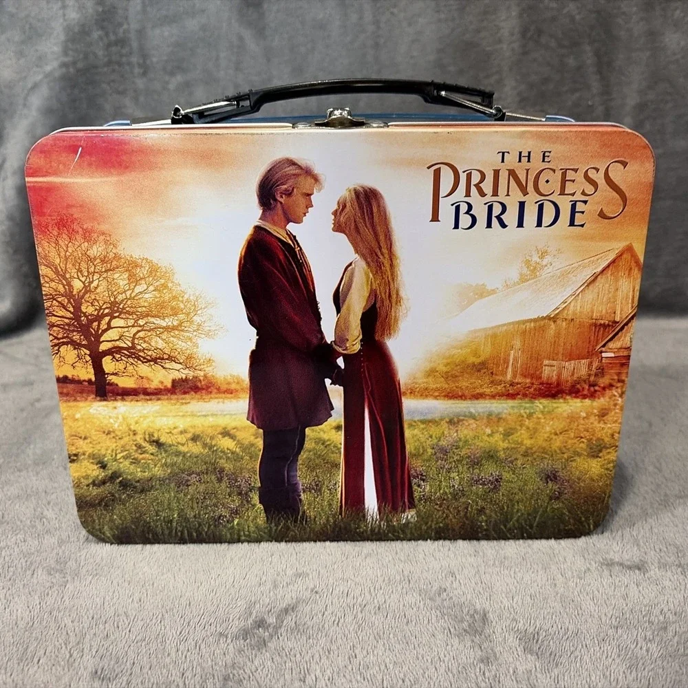 Rare The Princess Bride Tin Tote Metal Lunch Box Collectible Decor Merch
